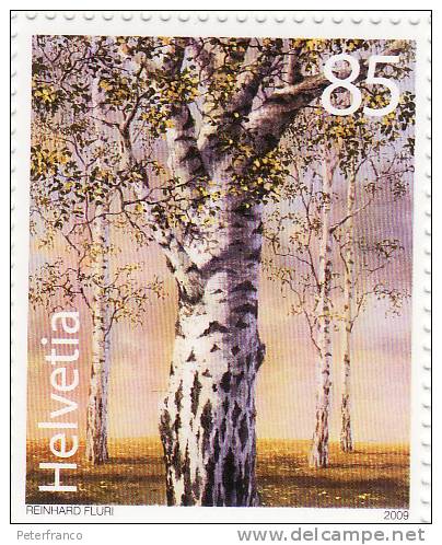 2009 Svizzera - Vecchi Alberi - La Betulla - Unused Stamps