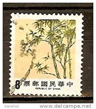 TAIWAN 1984 Pine, Bamboo And Plum - $8 - Bamboo FU - Gebruikt