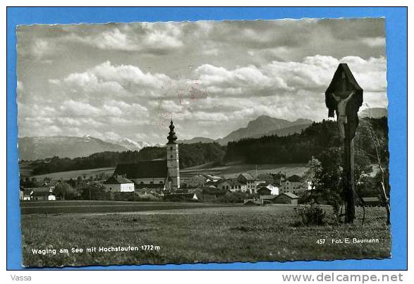 Wasserkurort Waging Am See . Wärmster See Bayerns.Allemeagne - Waging