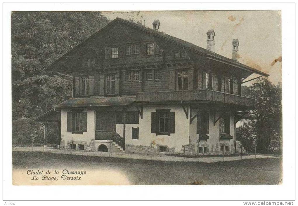 Versoix, Chalet De La Chesnaye, La Plage - Versoix