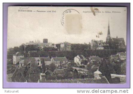 45 - PITHIVIERS - CPA - Panorama - Pithiviers