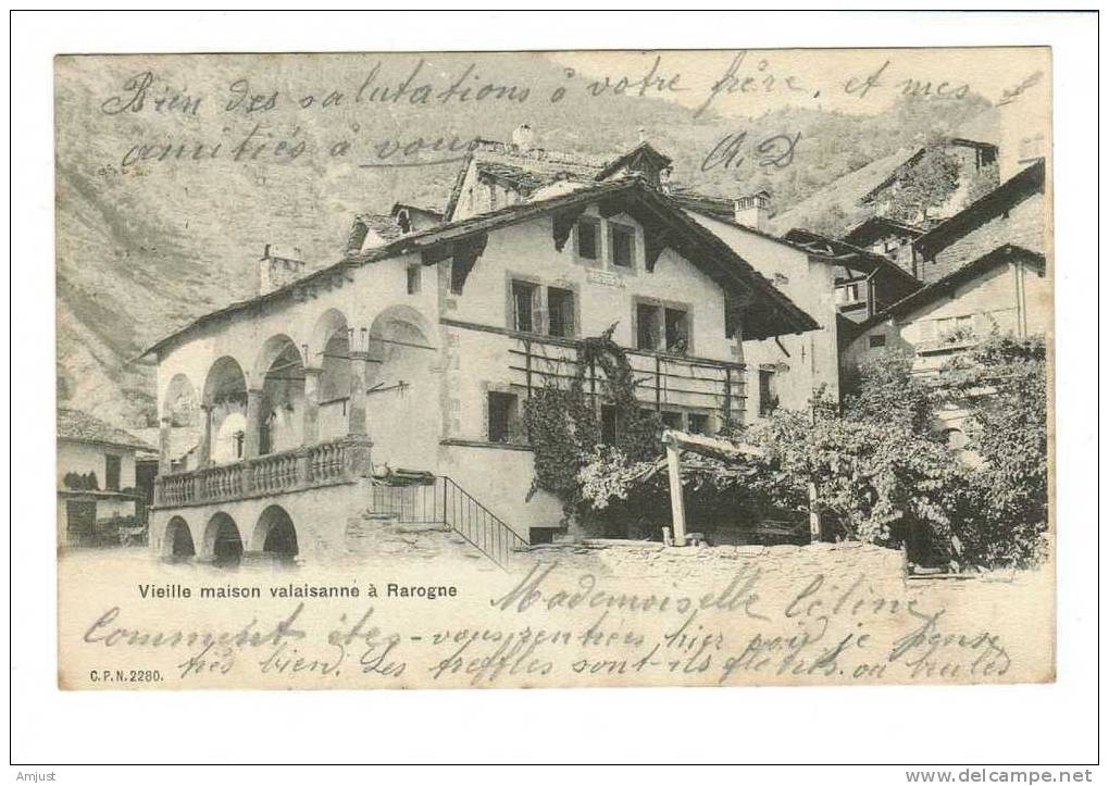 Rarogne,vieille Maison Valaisanne - Rarogne