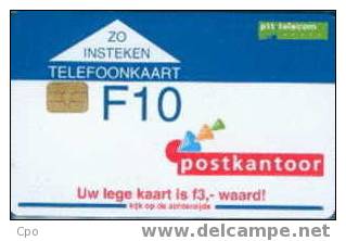 # NETHERLANDS CKD39-1 Postkantoor 10 Siemens 07.95  Tres Bon Etat - Privé