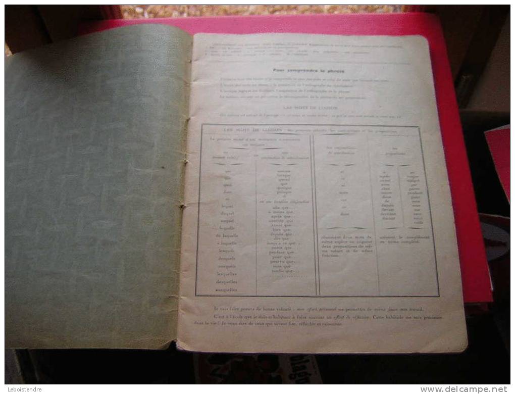 MON CAHIER D'ORTHOGRAPHE -POUR LES ELEVES DE 9 A 14 ANS-DISPOSE PAR L.PICARD-DIRECTEUR D'ECOLE DE VERSAILLES - - 6-12 Ans