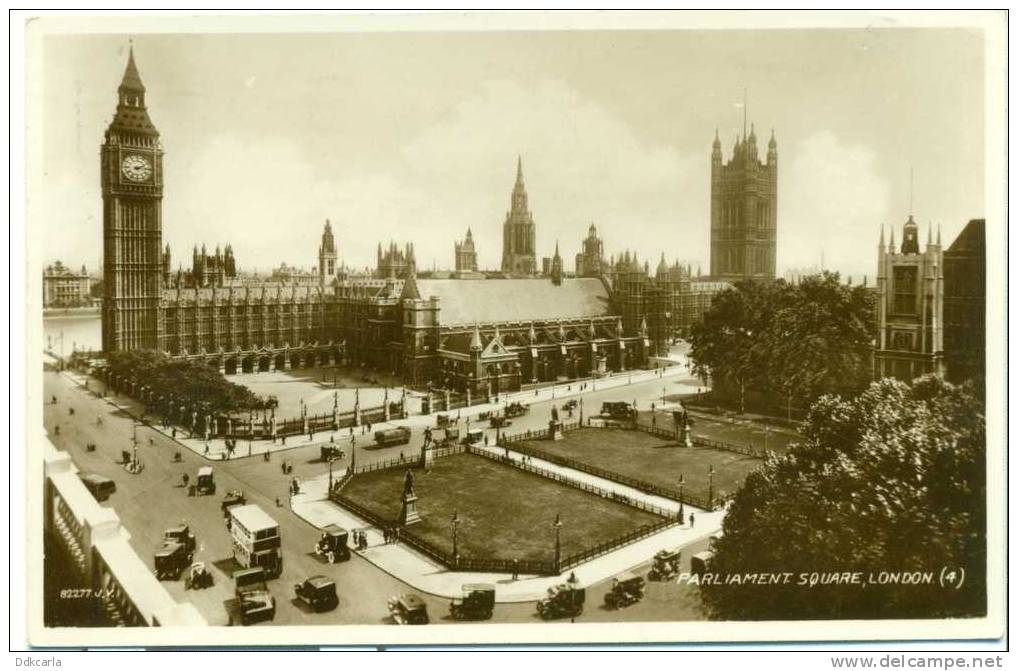 London - Parliament Square - Houses Of Parliament