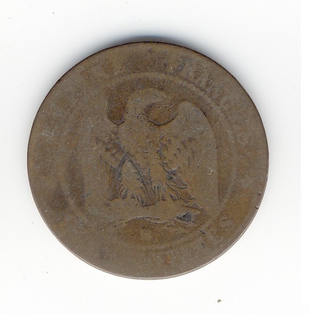 10  Centimes Napoléon III  -  1857 BB - 10 Centimes