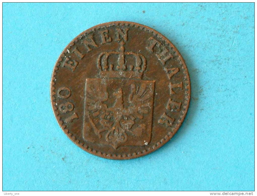 1852 A - 2 PFENNINGE PRUISEN / KM 452 ( For Grade, Please See Photo ) ! - Petites Monnaies & Autres Subdivisions