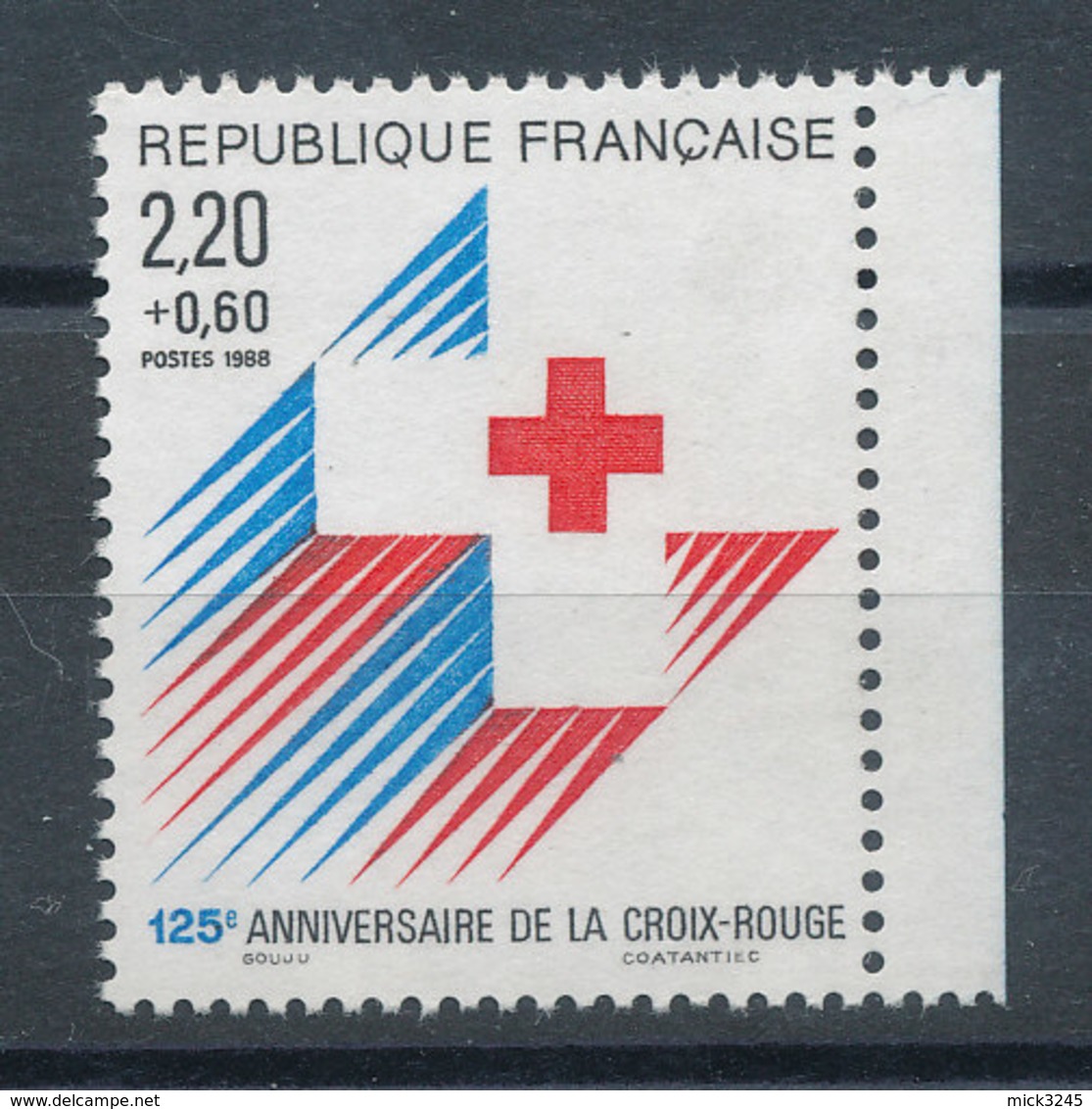 2555a** Croix Rouge (Provenant De Carnet) - Ungebraucht
