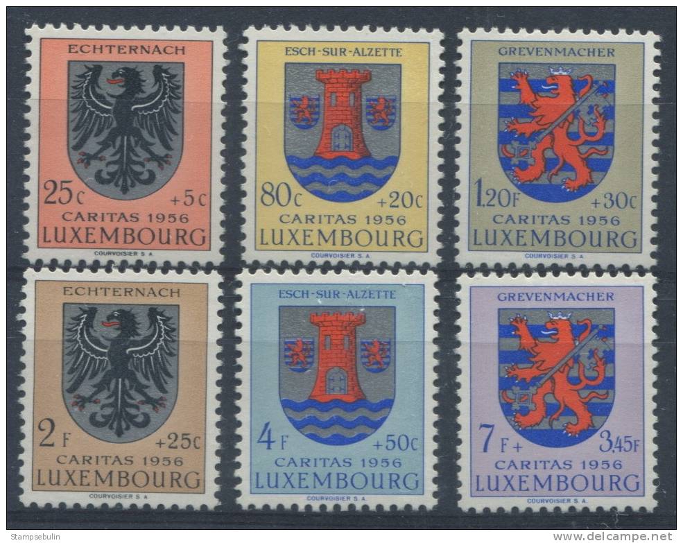 1956 COMPLETE SET CARITAS MNH ** - Neufs