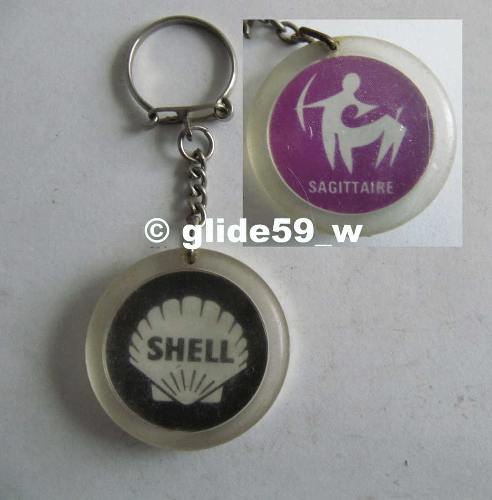 Porte-clé SHELL Signe Zodiacal \"Sagitaire\ - Porte-clefs