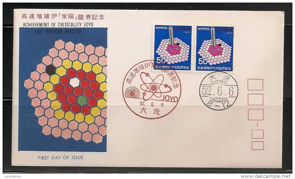 Japan 1977 Fast Breeder Reactor FDC - Physique