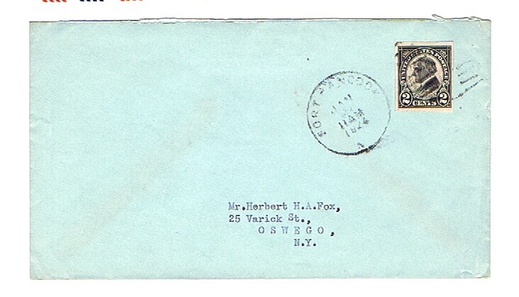 1924  Harding Memorial Imperf Issue On Letter, ASDA American Indian Vignette On Back - Lettres & Documents