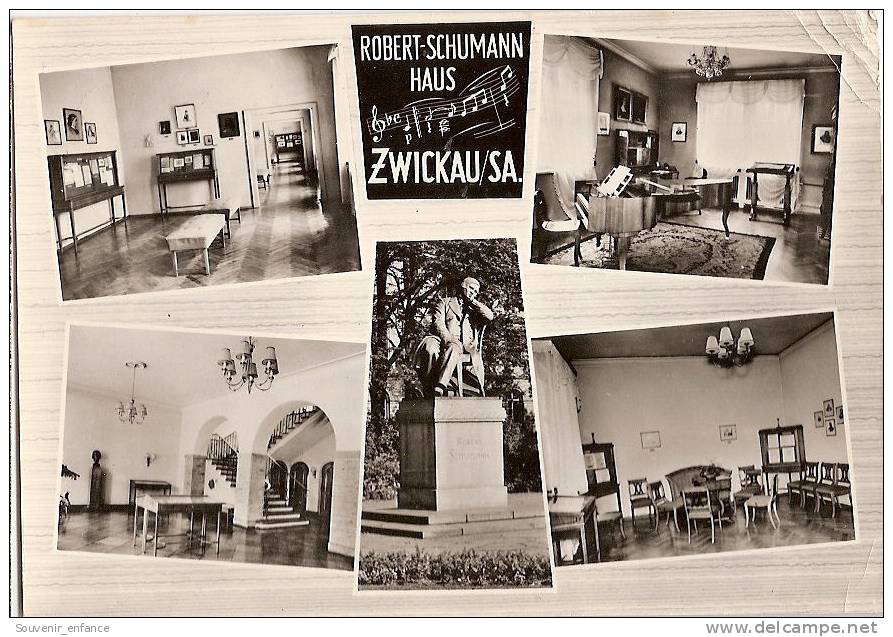 CP Zwickau Robert Schumann Haus  Multivues Multi Vues Saxe Allemagne Deutschland - Zwickau