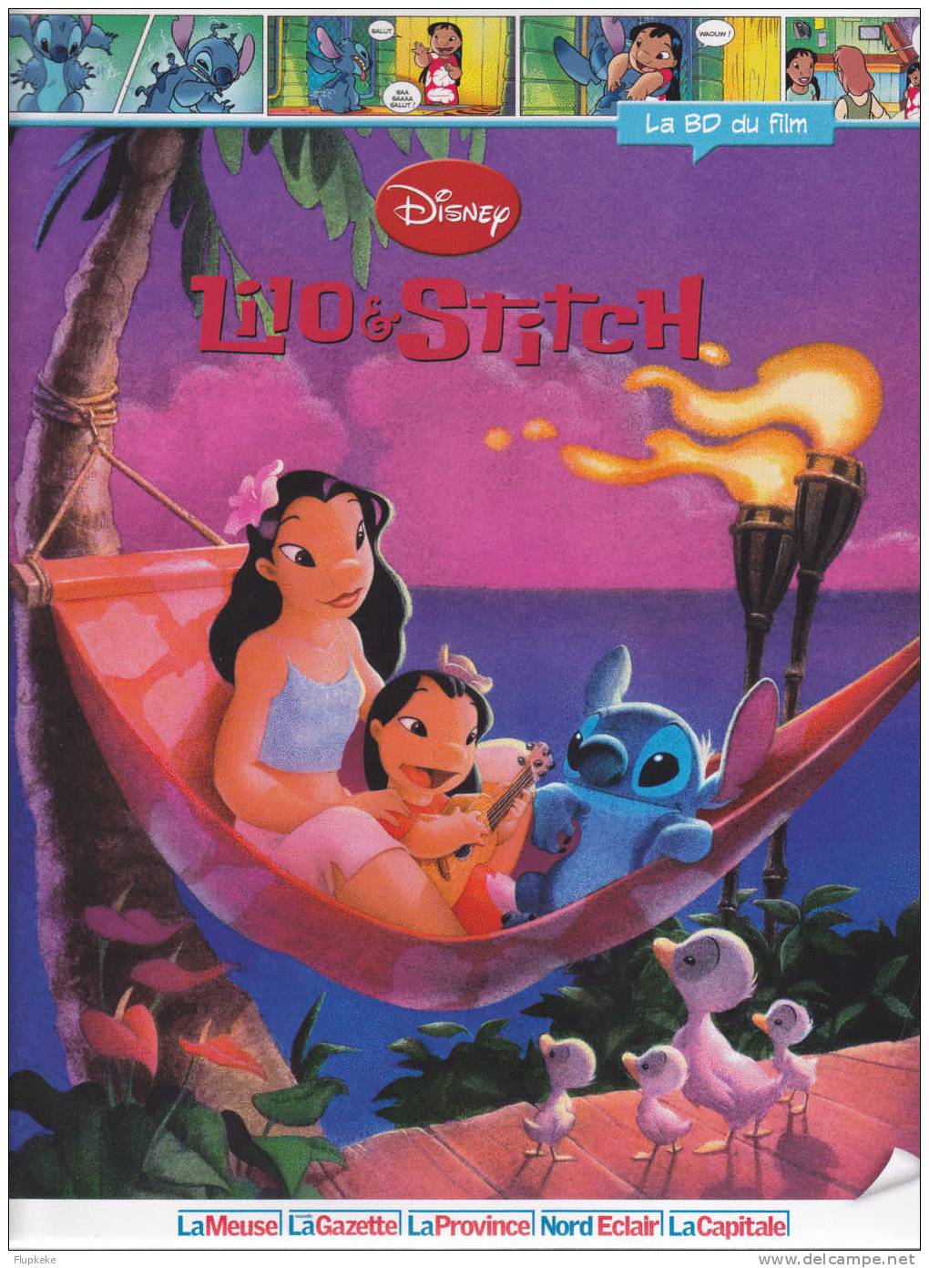 Walt Disney La BD Du Film 25 Lilo & Stitch Paperview Europe 2009 - Verzamelingen