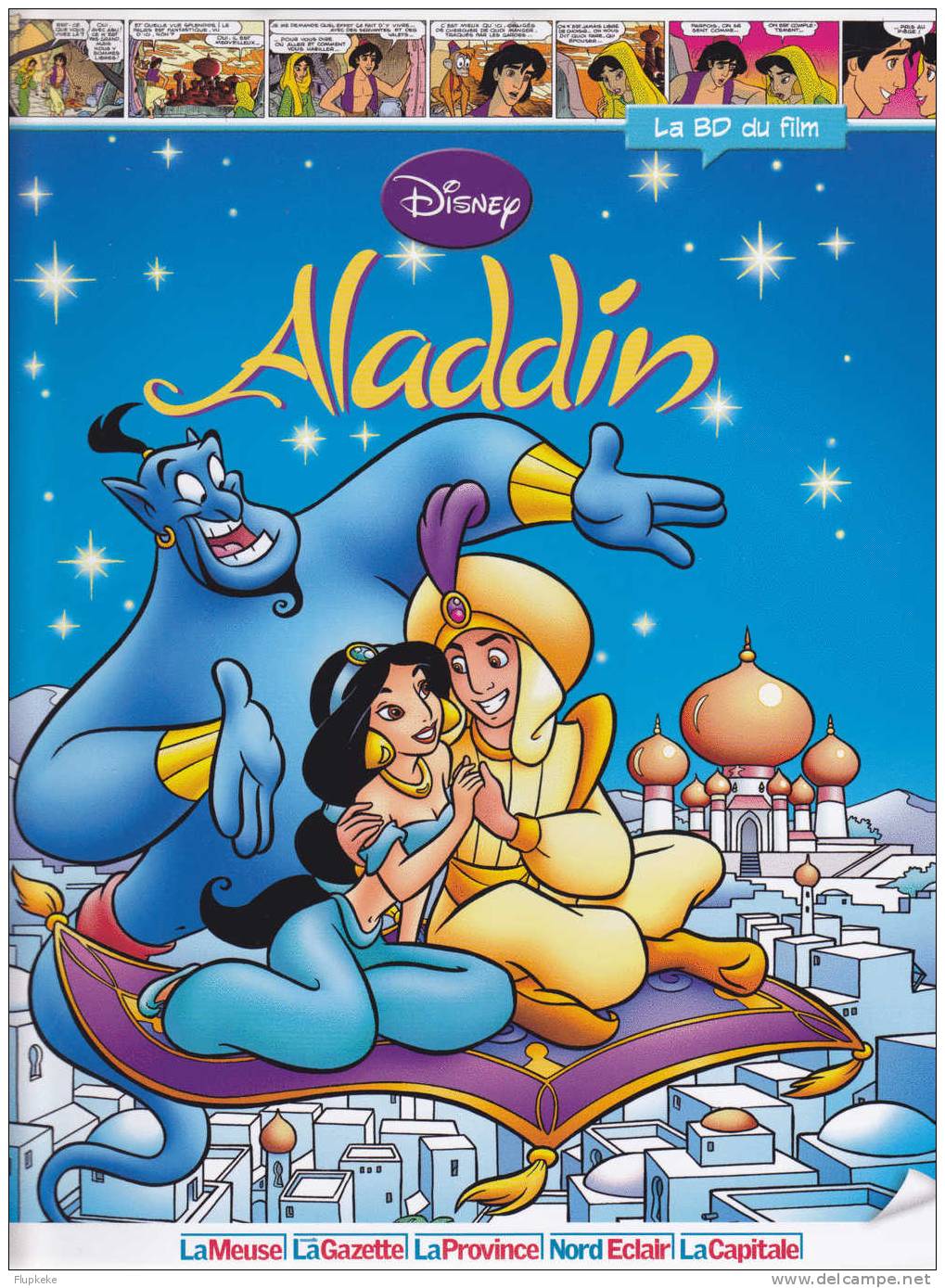 Walt Disney La BD Du Film 26 Aladdin Paperview Europe 2009 - Collections