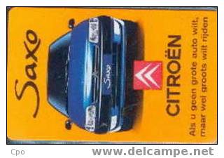 # NETHERLANDS CRE-A2 Citroen Saxo (1996) 2,5 Siemens  -voiture,car- Tres Bon Etat - Privé