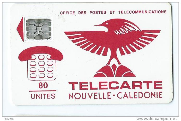 Telecarte Nouvelle Caledonie NC 2 Ba Cagou Rouge - Neukaledonien