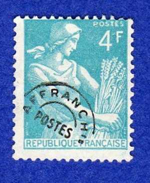 France Y&t : Préoblitéré N° 106* - 1953-1960