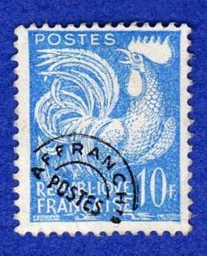 France Y&t : Préoblitéré N° 110* - 1953-1960