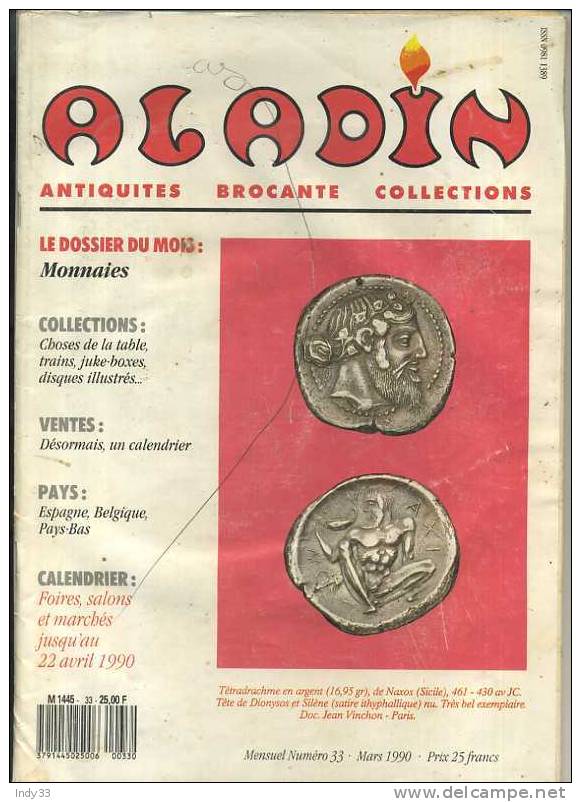 - ALADIN N°33 1990 - Collectors