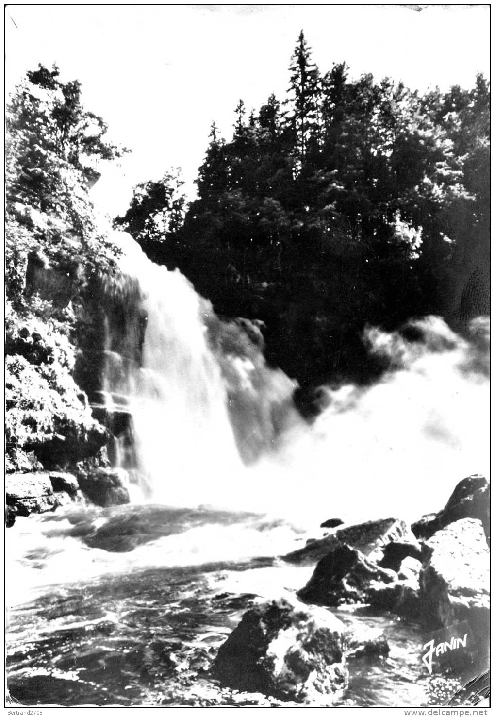 Cpa De VILLERS-LE-LAC - Frontière Franco-suisse - Le Saut Du Doubs - Franche-Comté