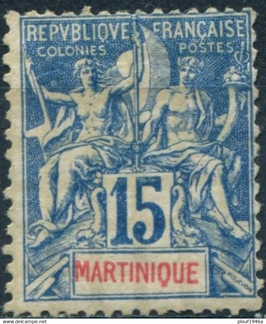 Pays : 318 (Martinique : Colonie Française)  Yvert Et Tellier N° :   36 (o) - Oblitérés