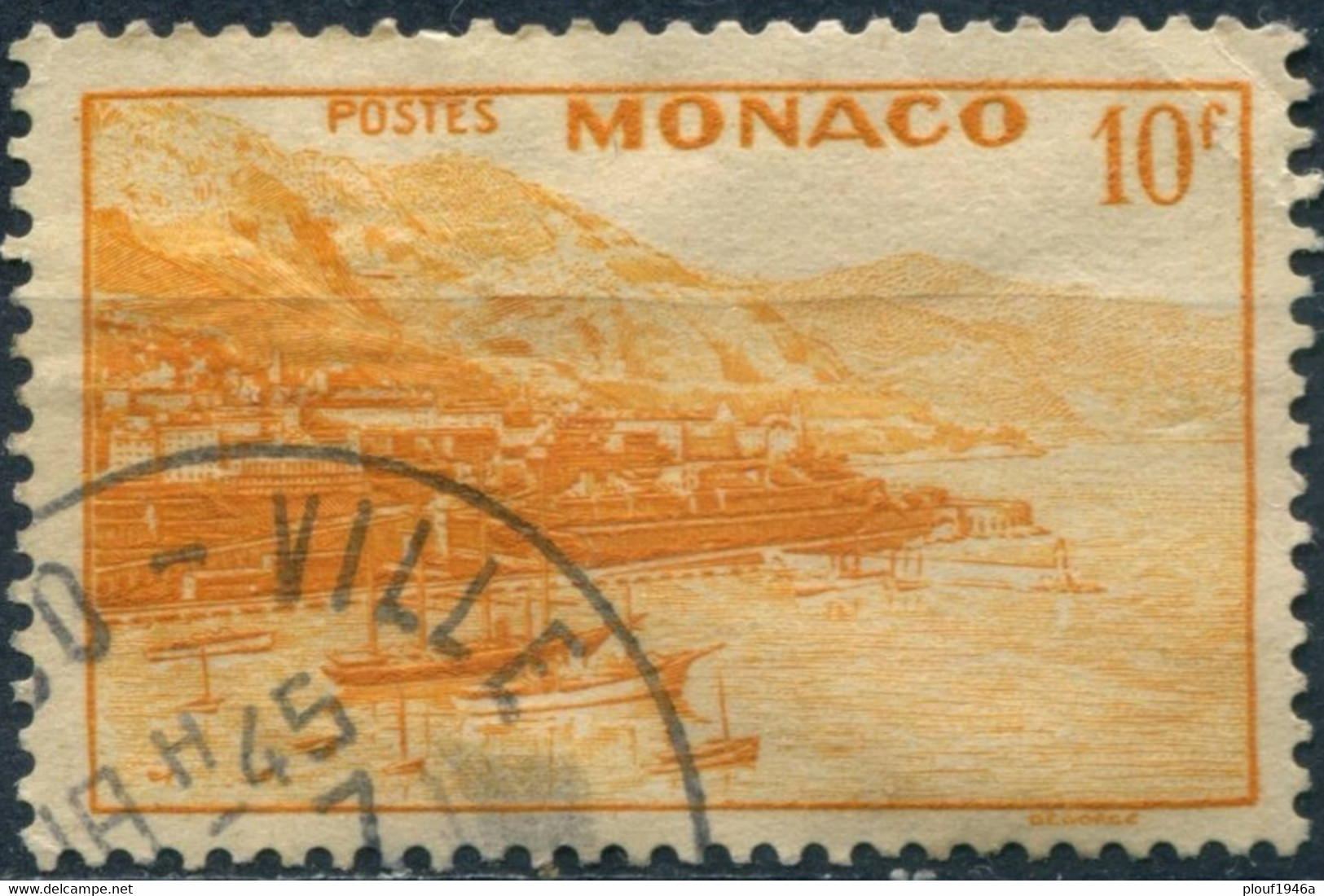 Pays : 328,02 (Monaco)   Yvert Et Tellier N° :  311 A (o) - Used Stamps