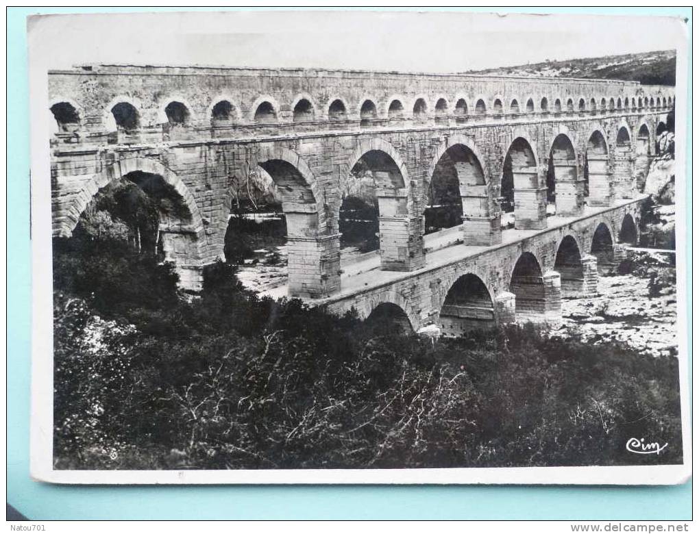 V5-30-gard-nimes-aqueduc Romain-pont Du Gard- - Notre-Dame-de-la-Rouvière