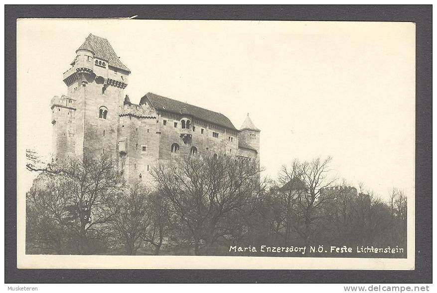 Liechtenstein Maria Enzersdorf N.Ö. Feste Echte Real Photo Véritable Vera - Liechtenstein