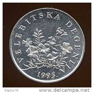 Monnaie Pièce CRAOTIE 50 Lipa De 1995 - Croatie