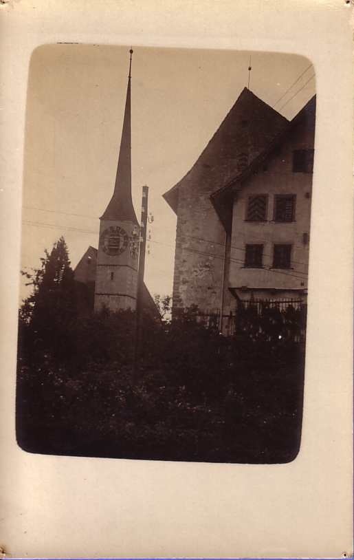 FRANCE CARTE DE PHOTO A IDENTIFIER A LOCALISER  **   EGLISE - A Identifier