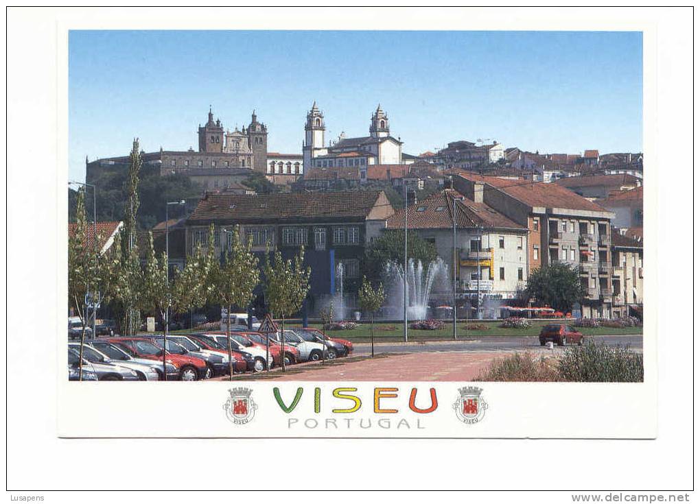 Portugal Cor 7942 – VISEU - CIIDADE VELHA E FONTE CIBERNÉTICA - Viseu