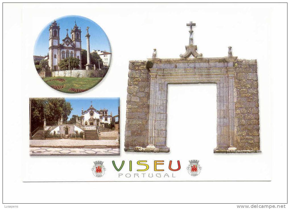 Portugal Cor 7944 – VISEU - IGREJA DO CARMO - IGREJA DE NOSSA SENHORA DA CONCEIÇÃO - PORTA DO FONTELO - Viseu
