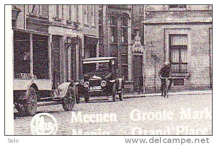 MEENEN - MENIN - Groote Markt En Belfort - Grand'Place Et Beffroi - Menen