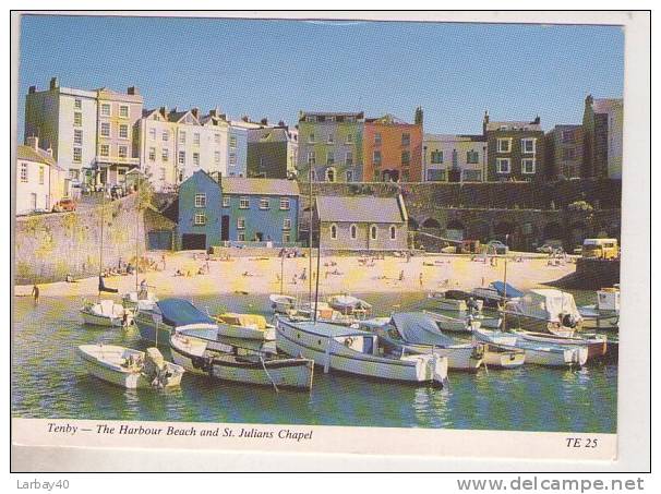 1 Cp Tenby The Harbour Beach And St Julians Chapel - Pembrokeshire