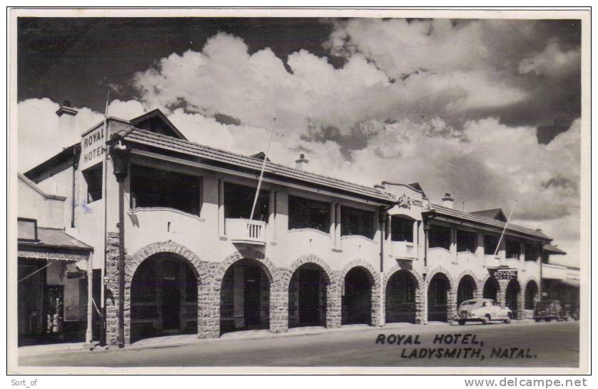 REAL PHOTO - SOUTH AFRICA - NATAL - LADY SMITH - ROYAL HOTEL -  A729 - South Africa