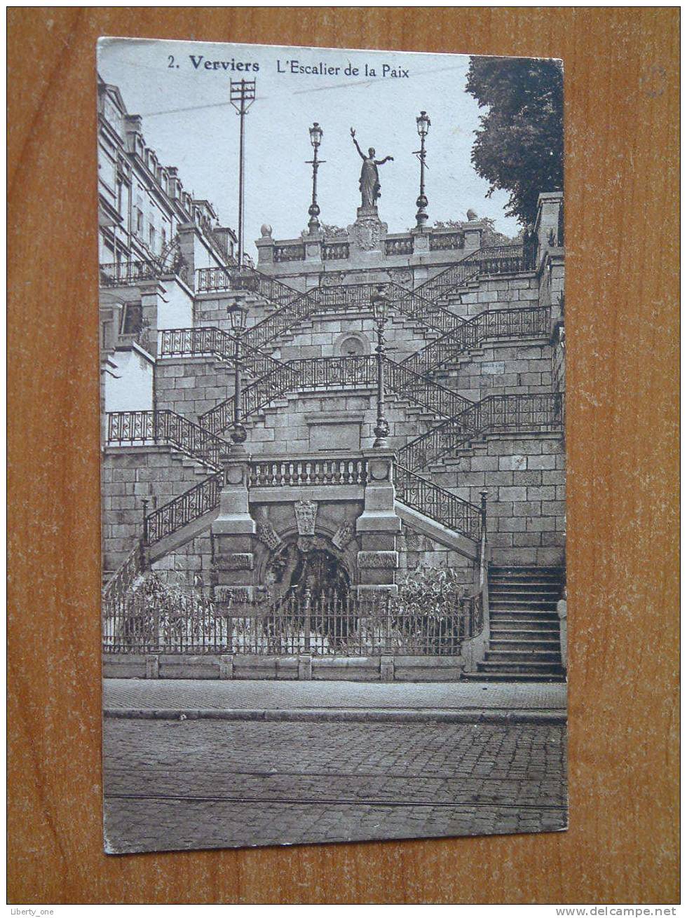 L'Escalier De La Paix / Anno 1929 ( Zie Foto Details ) !! - Verviers