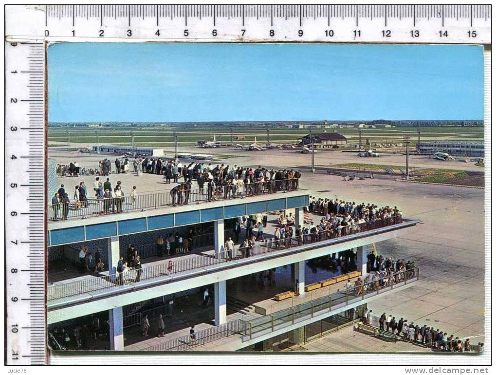 AEROPORT De  PARIS  - ORLY  -  Les Terrasses De La Façade Sud - Orly