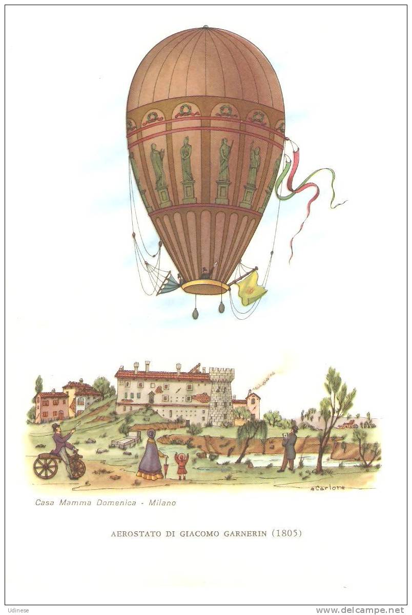 POSTCARDS WITHOLD BALLOONS  -  CPL. SET OF 5 DIFFERENT - MINT - Luchtballon