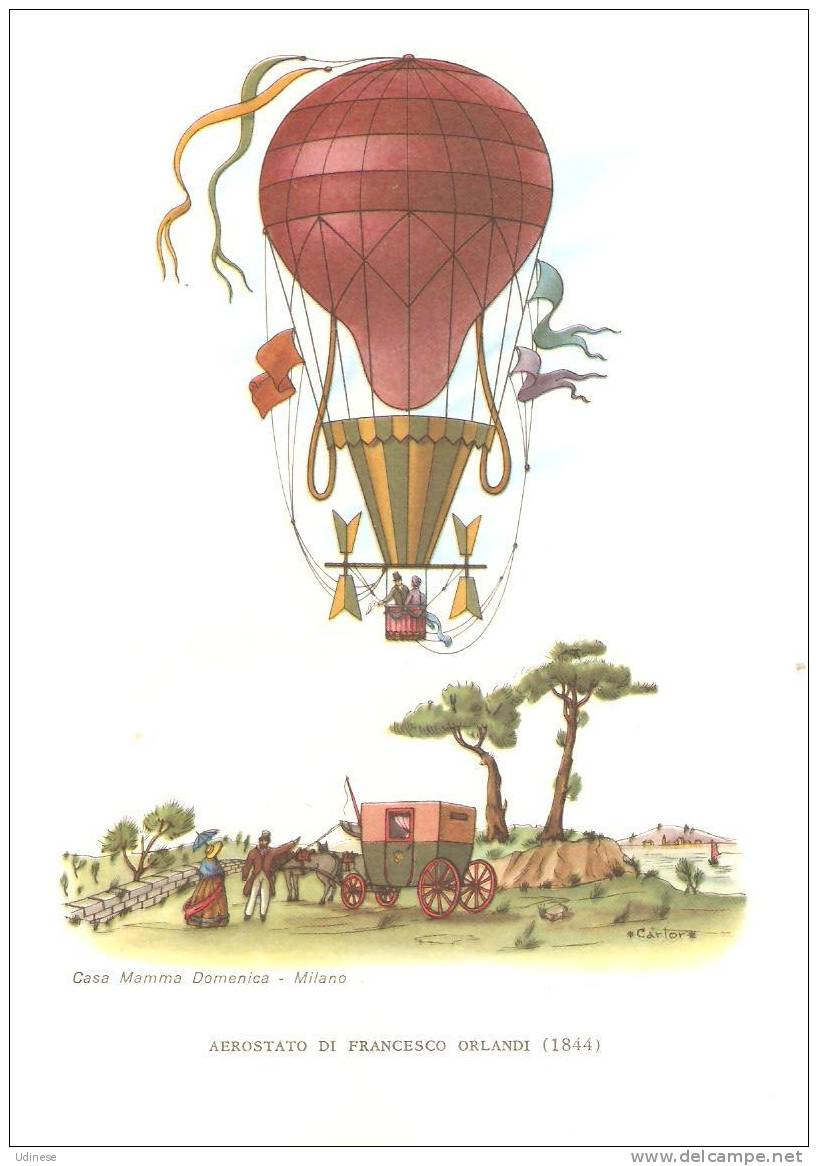 POSTCARDS WITHOLD BALLOONS  -  CPL. SET OF 5 DIFFERENT - MINT - Balloons