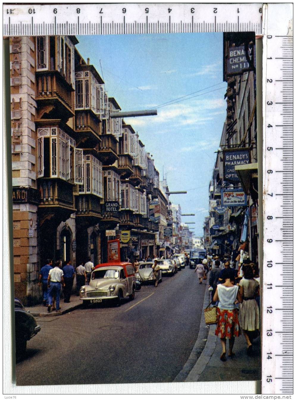 GIBRALTAR -  Main Street Is A Famous Shopping Centre, Where Merchandise From All Over The World Is Displayed - Gibraltar