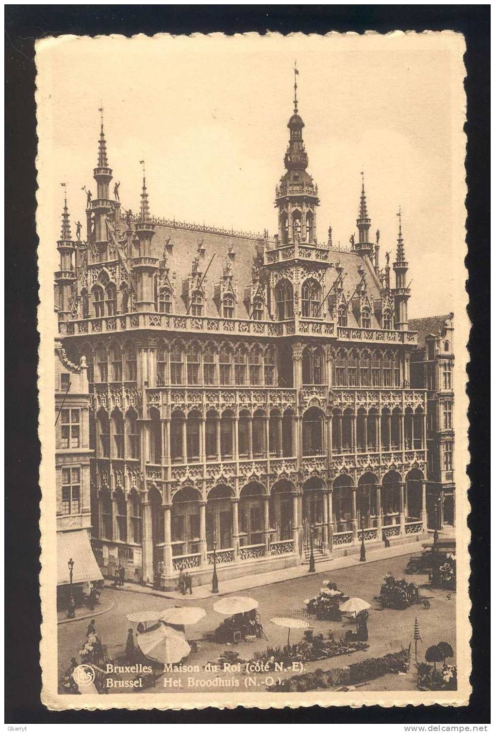 Belgium: Brussels Maison Du Roi (cote N.E.)                                                                (B2-55) - Pubs, Hotels, Restaurants