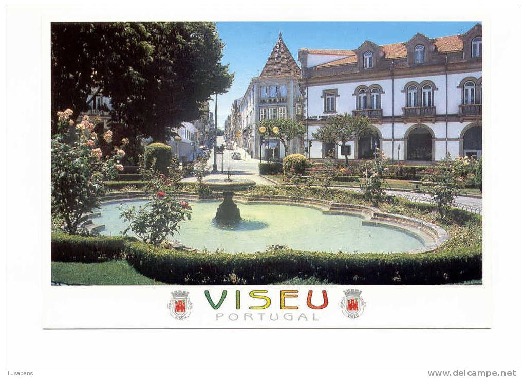 Portugal Cor 7948 – VISEU - JARDIM TOMAZ RIBEIRO - Viseu