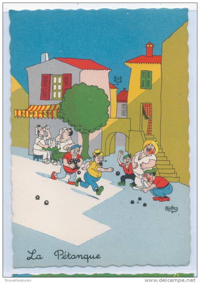 37A. DUBOUT - LA PETANQUE - Dubout