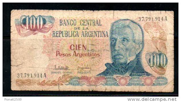 ARGENTINE 100 PESOS . - Argentine