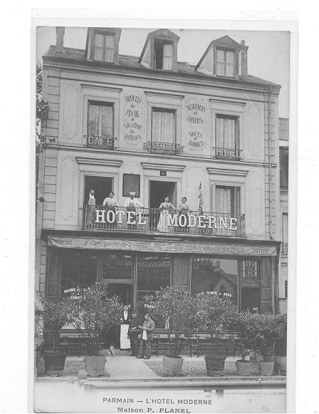 95 // PARMAIN - L'Hotel Moderne, Maison Planel, - Parmain