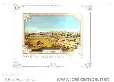 48617)foglietto Rumeno Serie Posta Romana - Postmark Collection