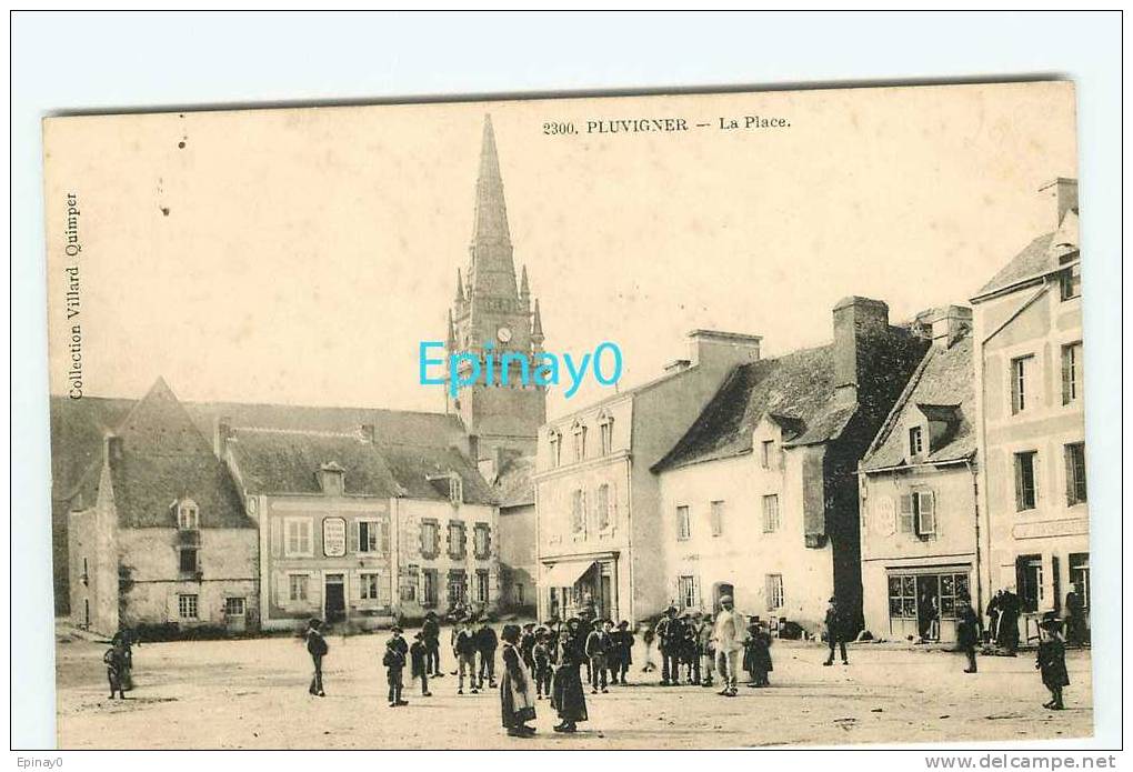 B - 56 - PLUVIGNER - La Place - Pluvigner