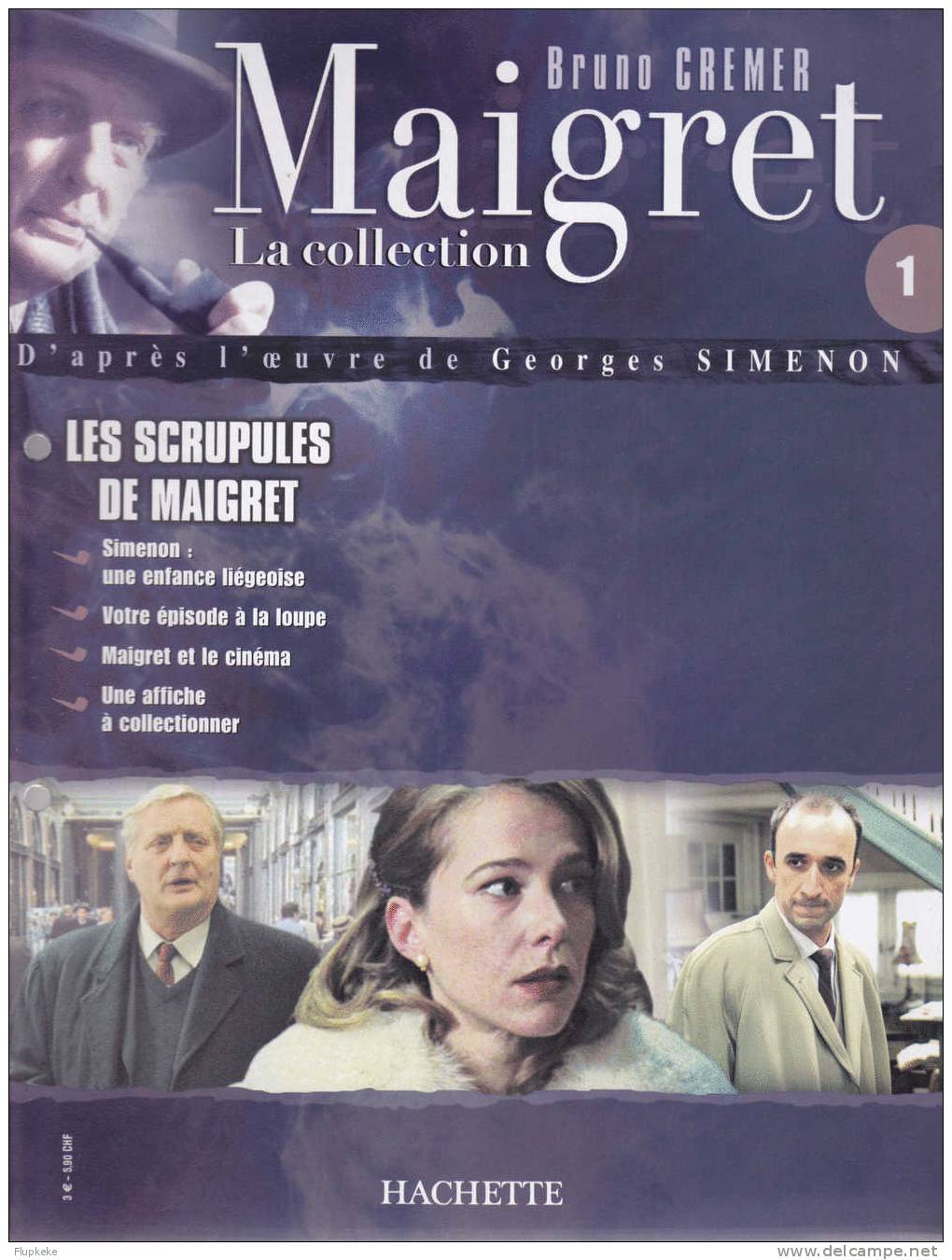 Maigret La Collection 1 Les Scrupules De Maigret Avec Livret De Présentation De La Collection Hachette 2004 - Télévision