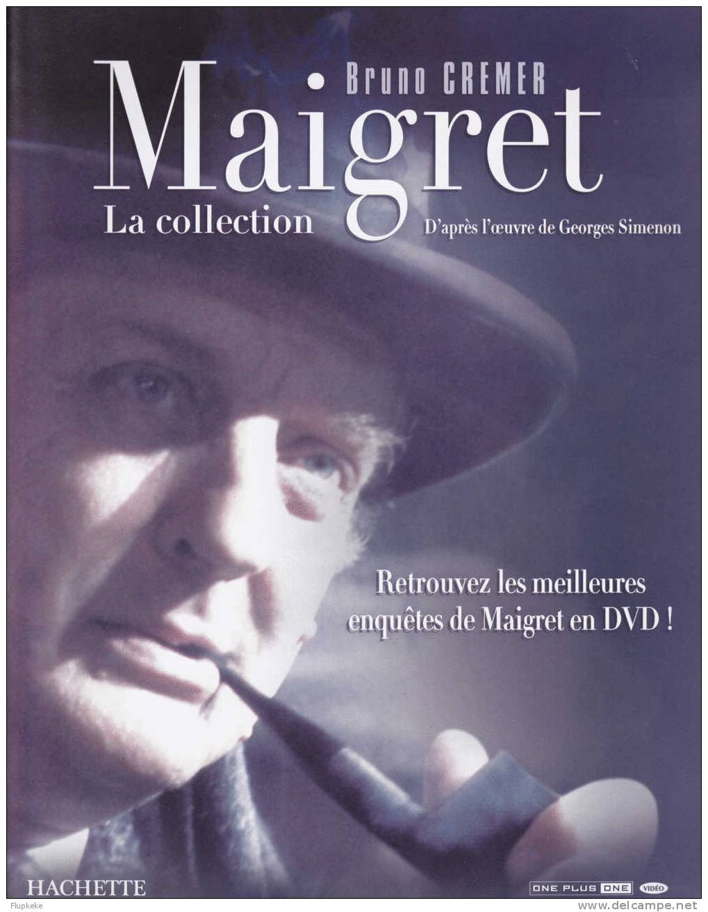 Maigret La Collection 1 Les Scrupules De Maigret Avec Livret De Présentation De La Collection Hachette 2004 - Télévision